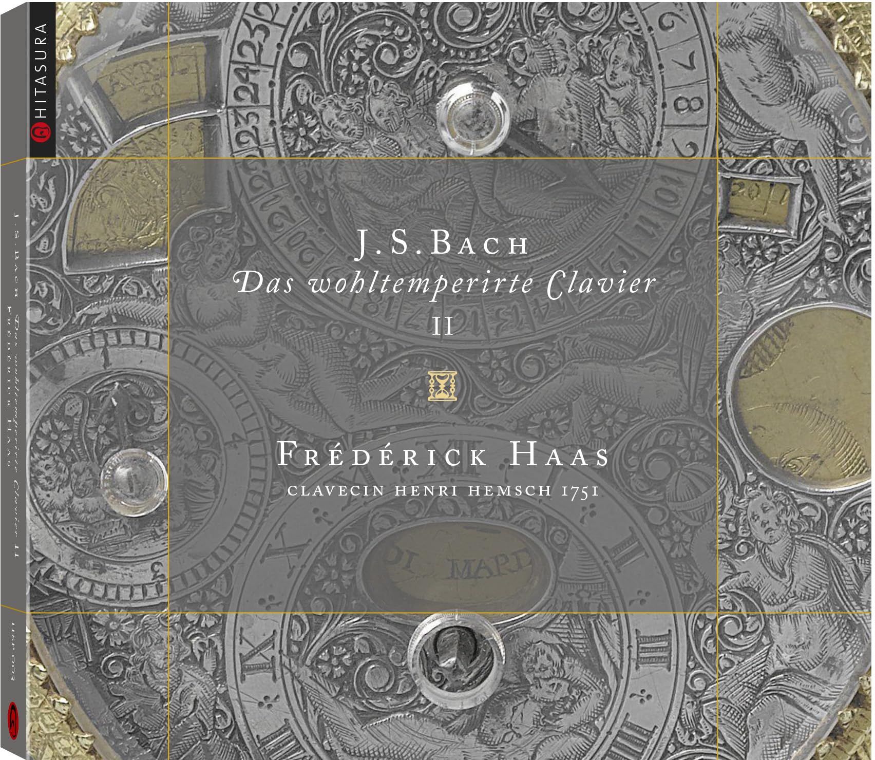 HSP003 Fra©da©rick Haas Bach: Das Wohltemperirte Clavier II Double CD HSP003 NEW