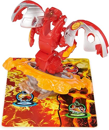 Miniatura 2 de Bakugan Starter - Paquete de 3 figuras de acción giratorias personalizables con Dragonoide de ataque especial, Nillious, Hammerhead y tarjetas