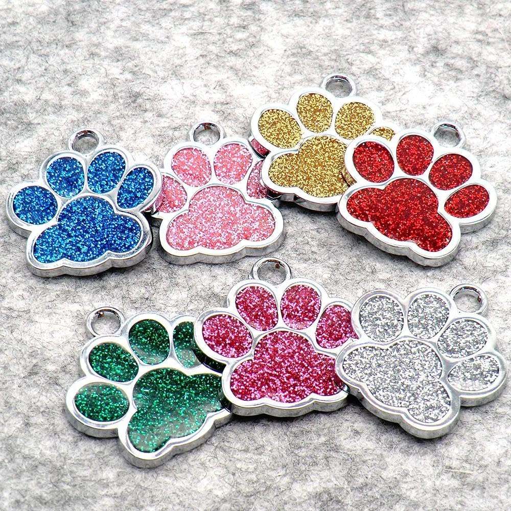 Venta Al Por Mayor, 100 Uds., Colgante Personalizado Con Etiqueta Para Perro Y Gato, Etiqueta Para Perro En Blanco, Placa De Identificación Para Perro, Placa De Identificación Grabable Para Mas