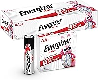 Energizer MAX AA Batteries 24-Pack: Longest-Lasting Alkaline Double A for Toys, Flashlights & Remotes