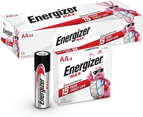 Energizer Pilas AA, MAX Double A Battery Alcaline, 24 unidades
