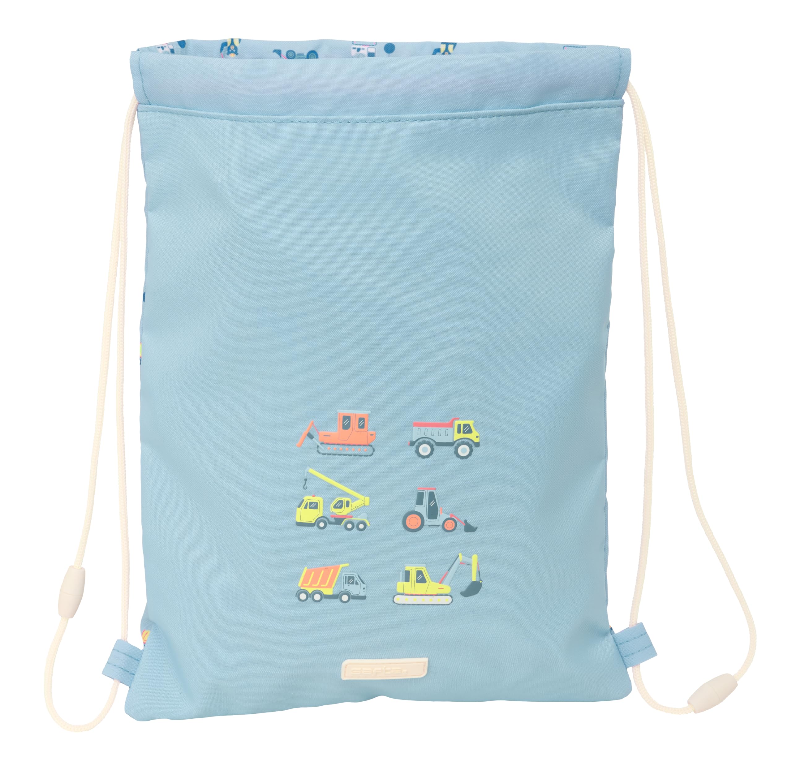 SAFTA PREESCOLAR CRUAS – Junior Flat Bag Backpack, Ideal for Children of Different Ages, Comfortable and Versatile, Quality and Resistance, 26 x 34 cm