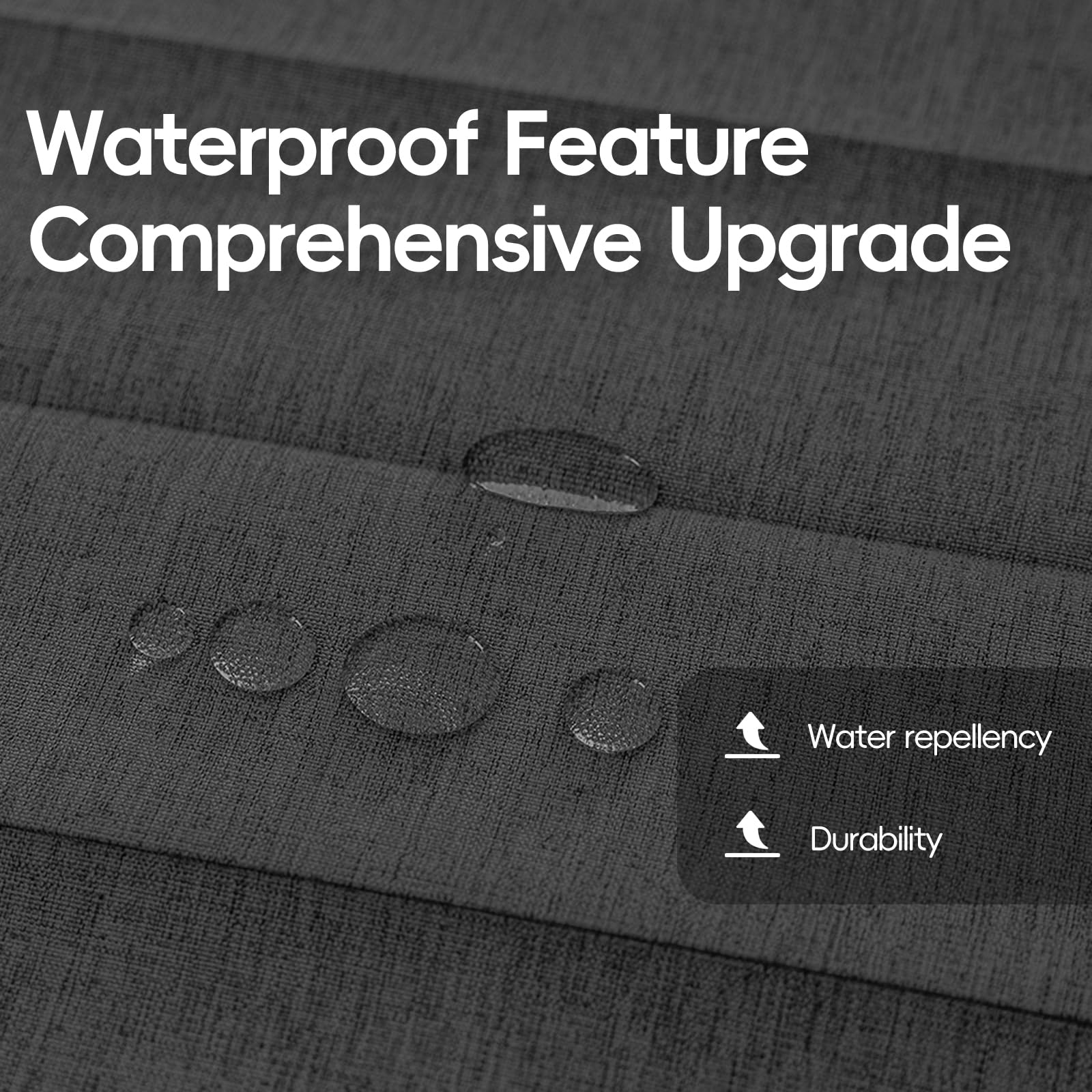 Best Shower Curtains for Walk in Showers (2026) 2 AJAZZ Magnetic Folding Shower Curtains Fabric Polyester Material Waterproof Show — product photo