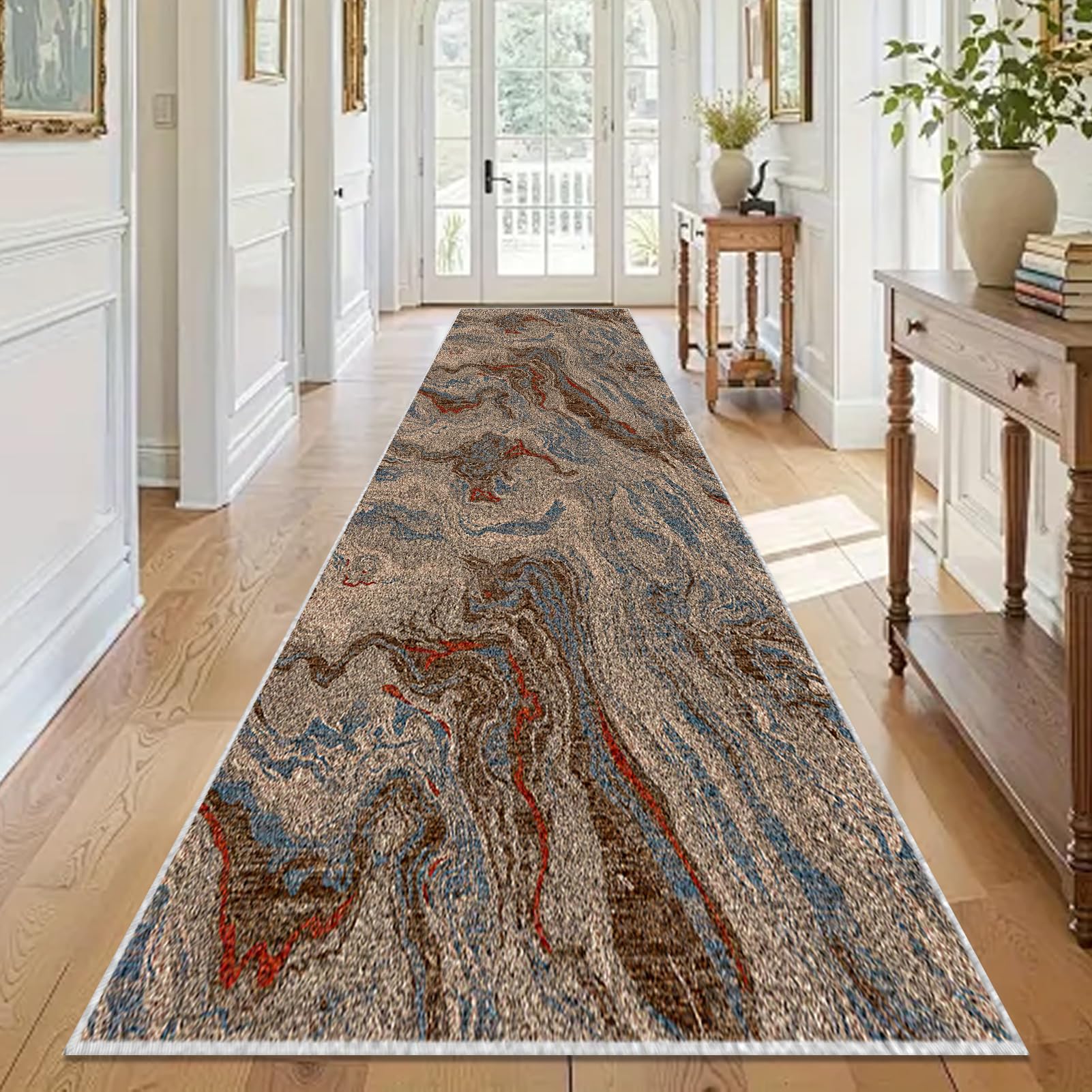 Tappeto Runner Lungo Antiscivolo Lavabile 40x300 Cm – Per Cucina, Corridoio E Ingresso, Morbido E Resistente