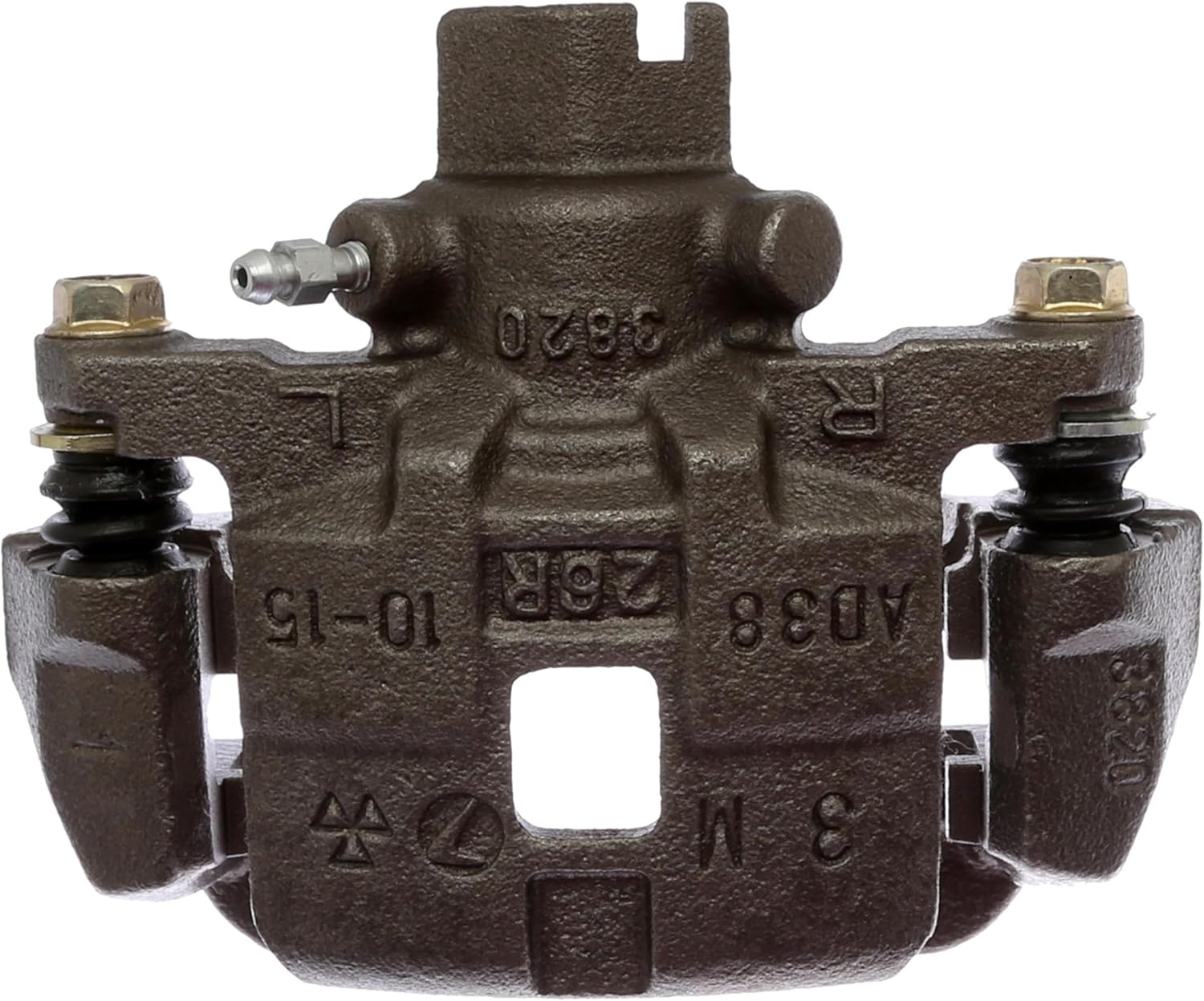 ACDelco Gold 18FR1826N (19364166) Rear Driver Side Disc Brake Caliper Assembly (Friction Ready)
