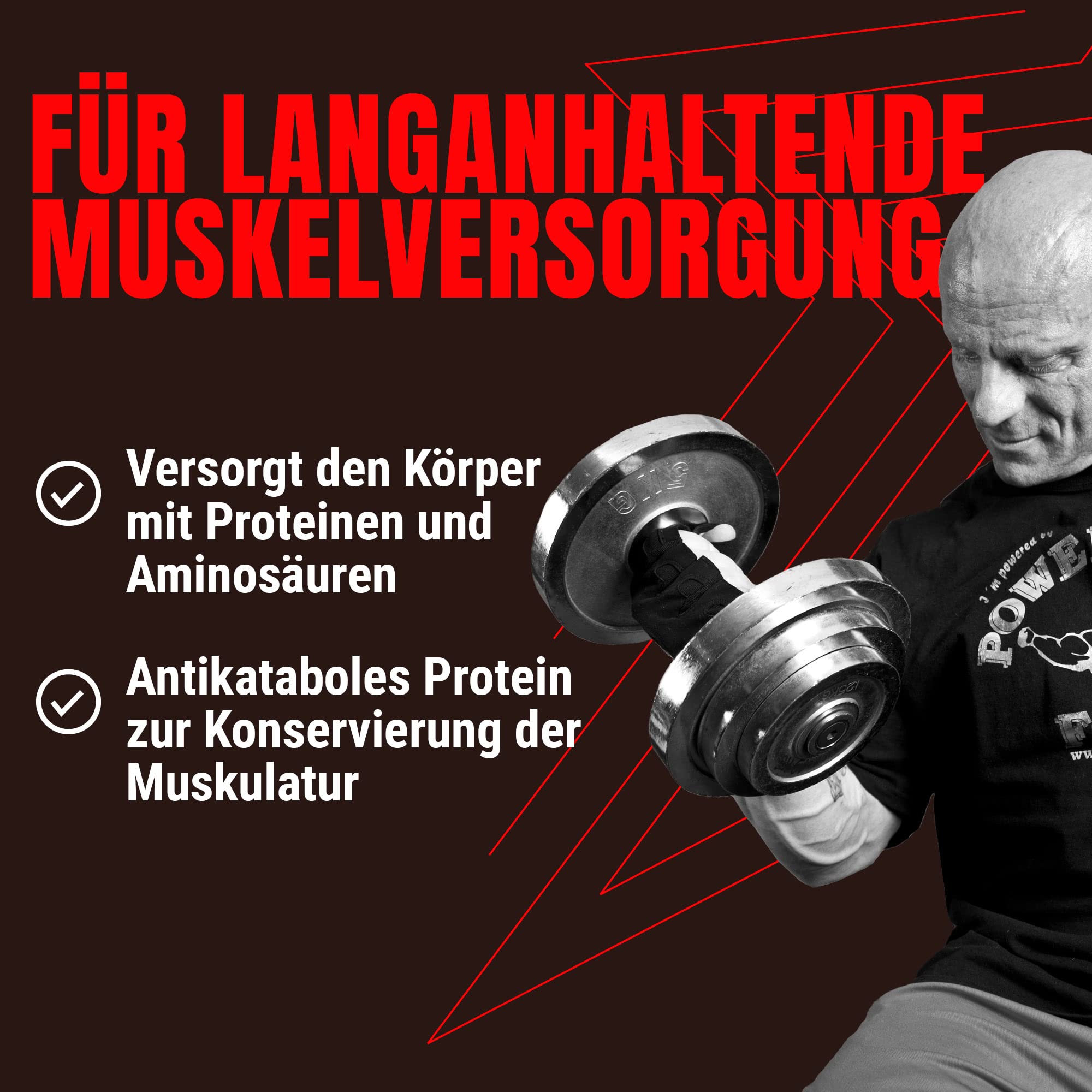 Powerstar CASEIN 90 Casein-Protein-Pulver 1000 g | Calciumcaseinat aus Weidemilch | Bis zu 88,3% Protein | Ideal als Diät- und Nachtprotein | Eiweiß-Pulver für Muskelaufbau & -erhalt | Schokolade