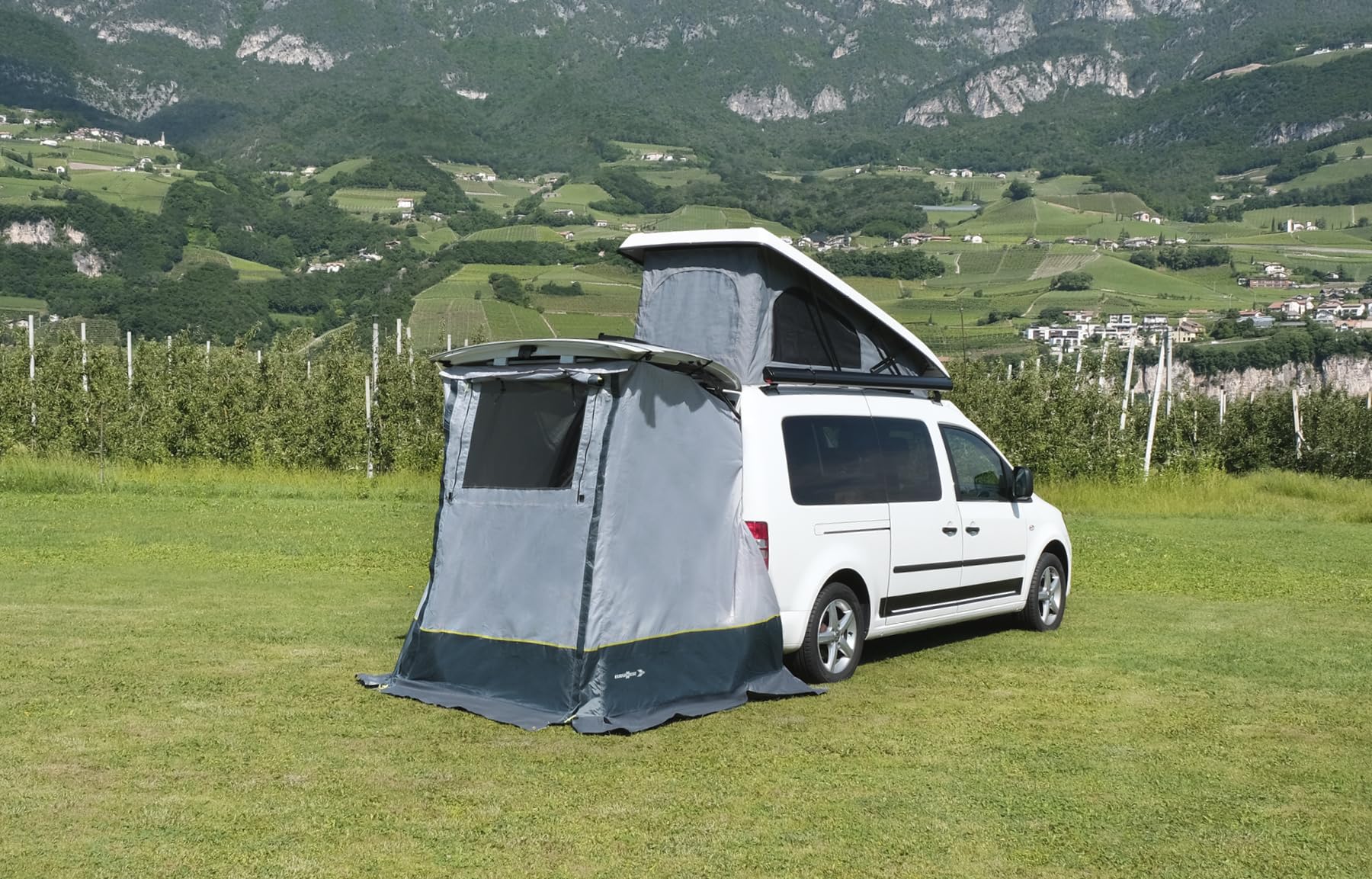 BRUNNER tenda posteriore PILOTE CADDY 4 per portellone posteriore del VW Caddy