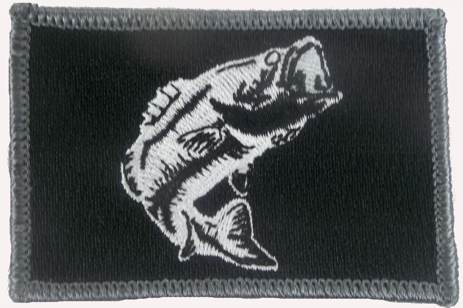 Tactical Wildlife Largemouth Bass Patch - Black