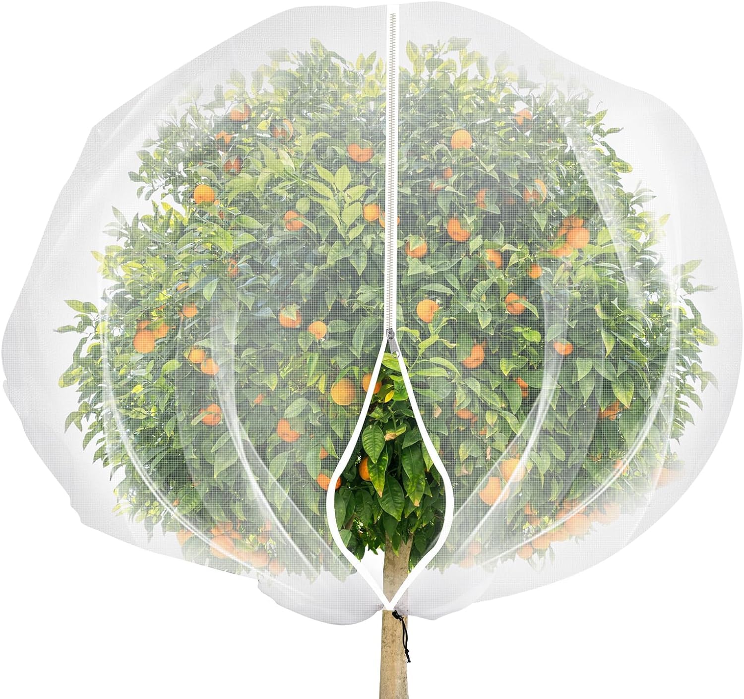9 Reti Protettive Per Frutta E Piante Con Cerniera E Coulisse – Barriera Anti Uccelli (1,8 X 1,8 M)