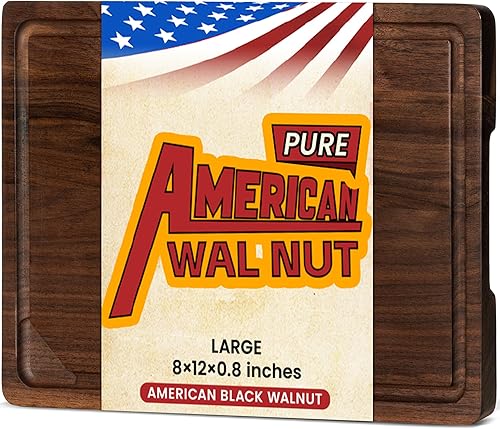 Miniatura 9 de Heimlove Mini tabla de cortar de bambú de 9 x 6 pulgadas, pequeñas tablas de cortar de madera para charcutería de cocina con ranura para jugo y