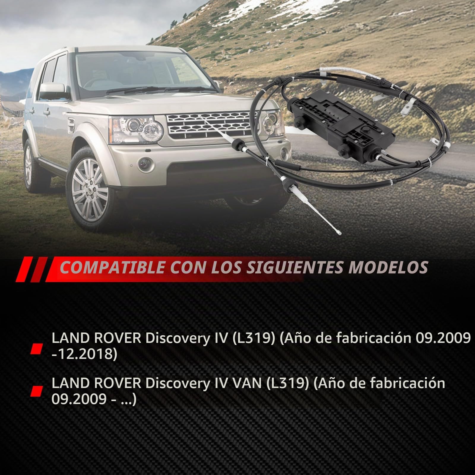 Módulo de freno de estacionamiento eléctrico Merautop SJ Actuador de freno de estacionamiento eléctrico Freno de estacionamiento eléctrico Módulo de freno de estacionamiento Compatible con Discovery