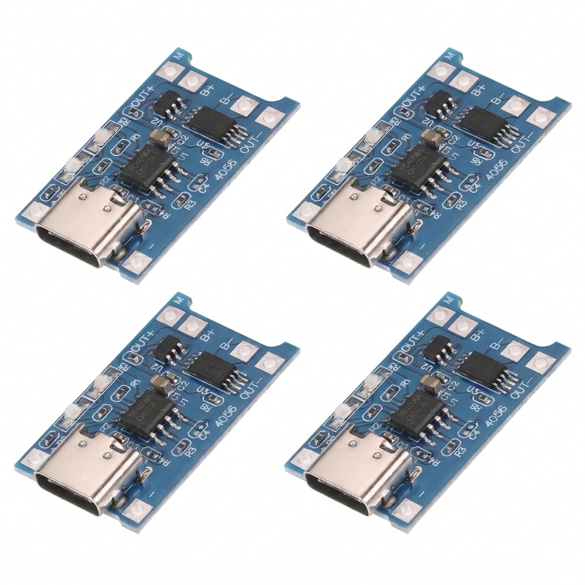 2 Pcs TP4056-C Type Charging Module for 18650 Lithium Battery | 3.7V DIY Charger Board with Overcharge Protection-picture-28