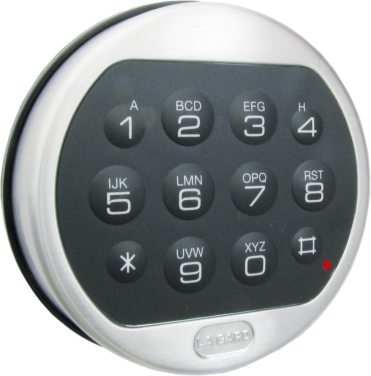 LAG4715 Electronic Keypad & Swingbolt Lock Kit - SATIN CHROME