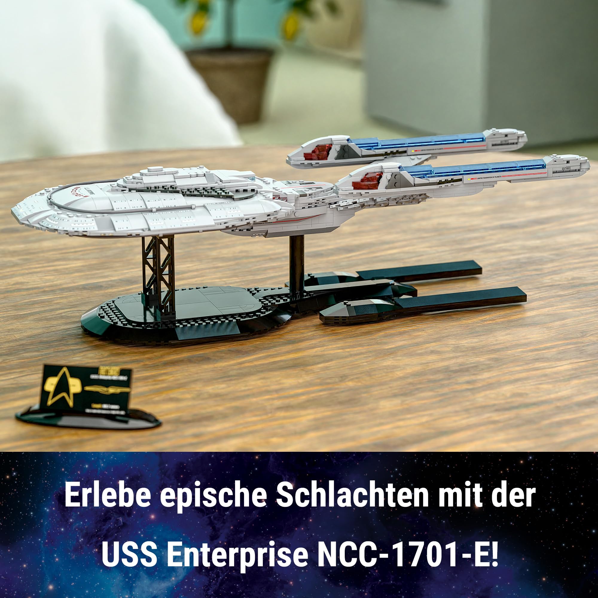 BlueBrixx Star Trek USS Enterprise NCC-1701-E Star Trek Set Model