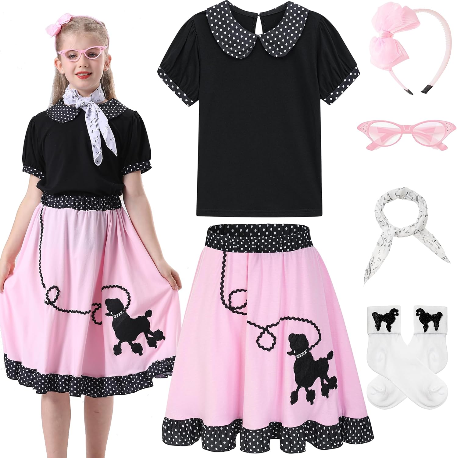 "Poodle Skirts for Girls" - Image 2