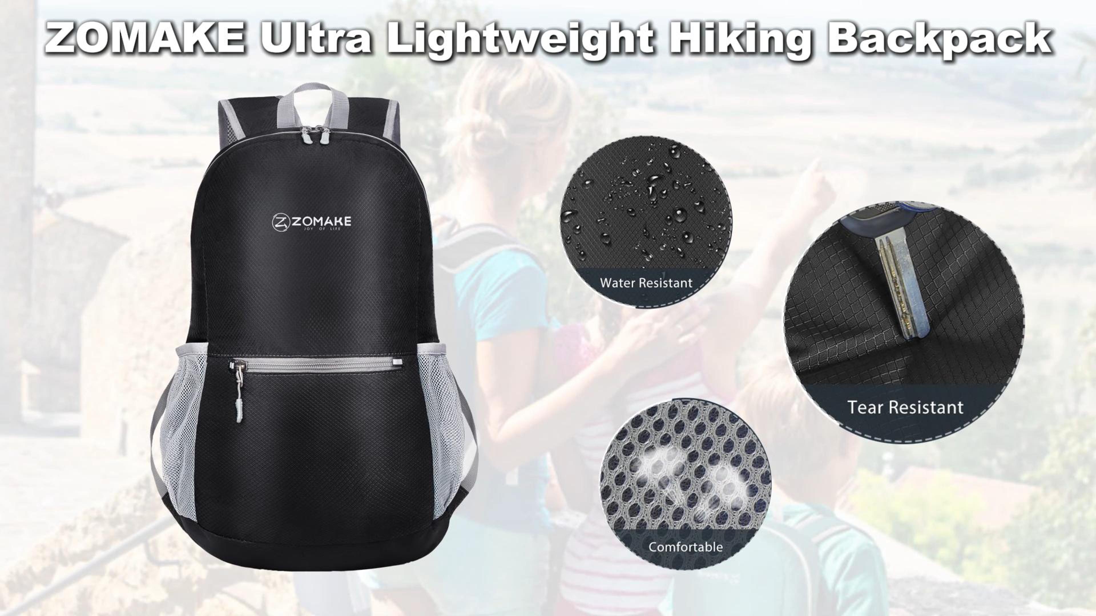Amazon.com : ZOMAKE Ultra Lightweight Hiking Backpack 20L