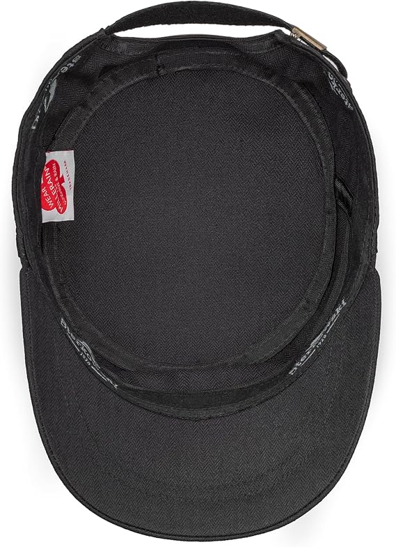 Sterkowski Model Patrol | Waxed Cotton Flat Cap for Men and Women | Lightweight and Comfortable Military Cap