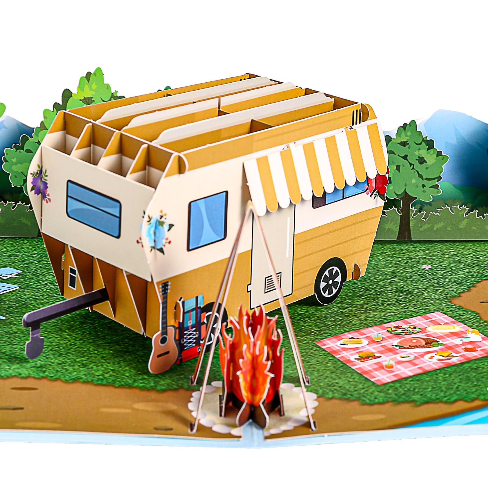 spielzeug für reisen Kesote Karte Reise Geburtstagskarte Mann Geldgeschenk Urlaub Pop Up