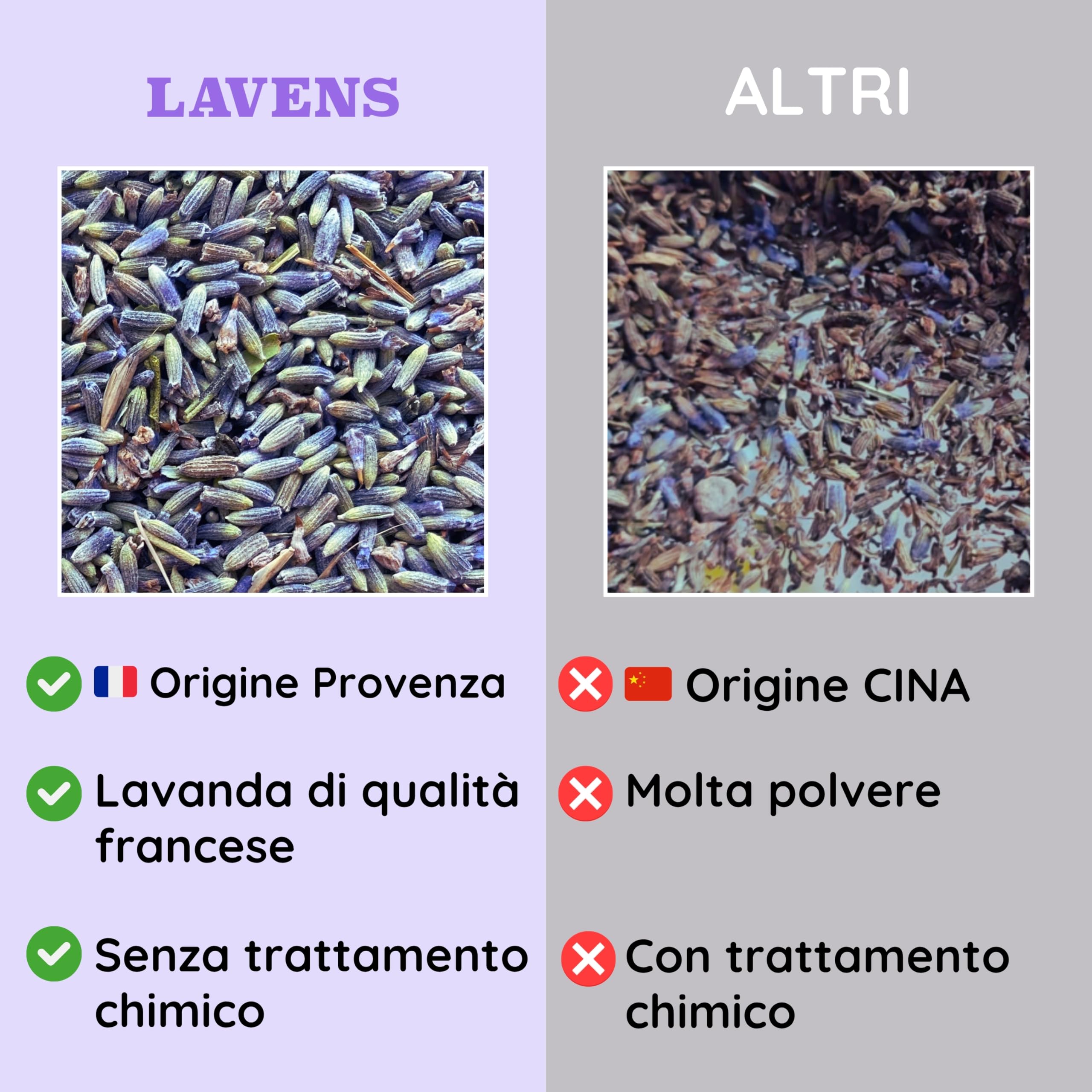 20 sacchetti profumati alla lavanda - Agricoltura famigliare - Bustina profumata per guardaroba, biancheria e ripostiglio. Bustine di lavanda di qualità superiore. Origine Provenza Francia