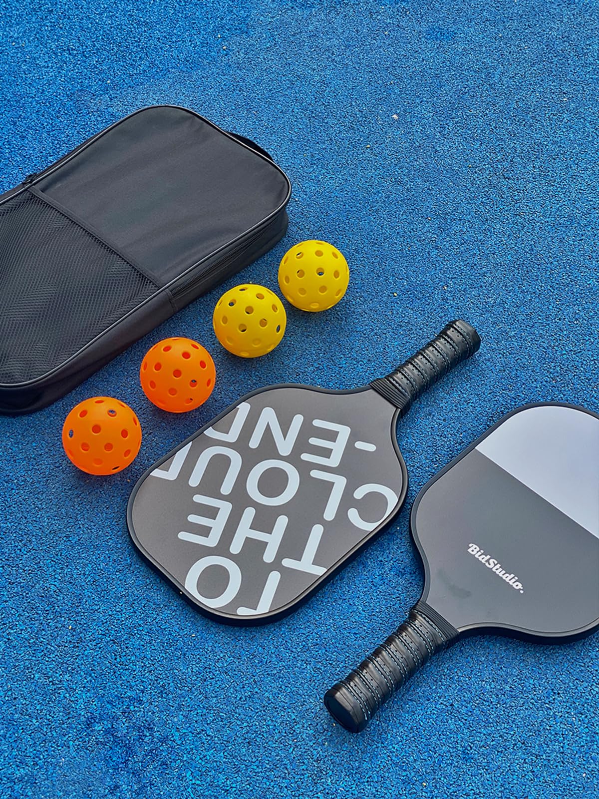 Amazon | BIDSTUDIO ピックルボール ラケット 炭素繊維 軽量