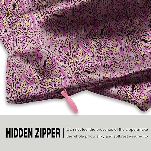 Miniatura 10 de Funda de almohada de seda para cabello y piel, suave, transpirable y resistente 100% seda Queen, juego de 2, fundas de almohada de seda de morera