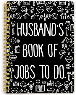 A5 Honey Do List Journal Notebook Lined Spiral Bound Notes | 160 Pages Heavyweight Hardcover Notebooks for Note Taking, Writing, Meeting, Hilarious Work Gifts for Women Men