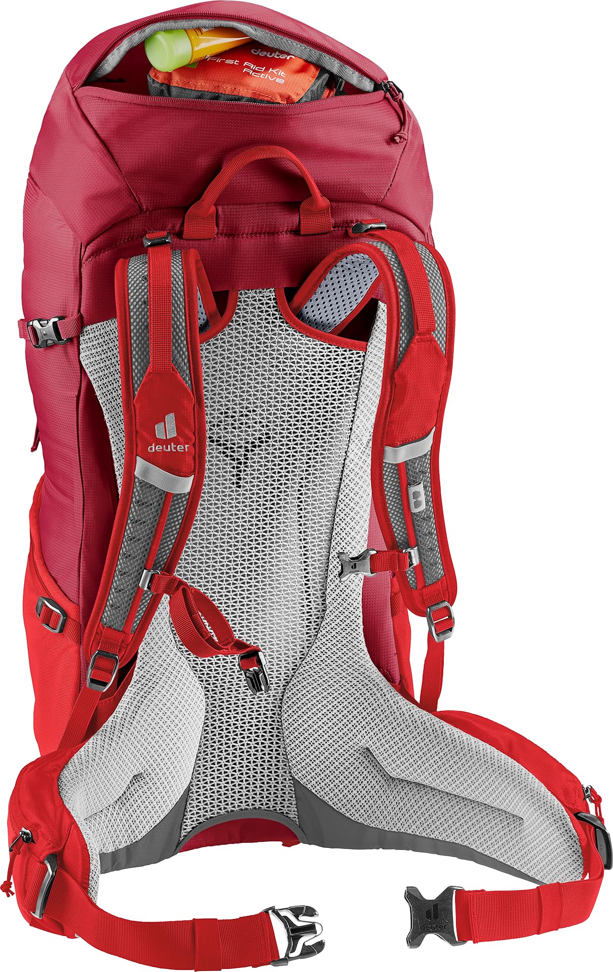 deuter Plecak turystyczny Futura 32, Masala-wiśnia, 32 L, Minimalistyczny