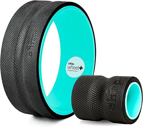 Chirp Paquete de ruedas de espuma Enfoque y rodillo de espalda suave para rueda de yoga muscular específica Equipo de estiramiento de masaje