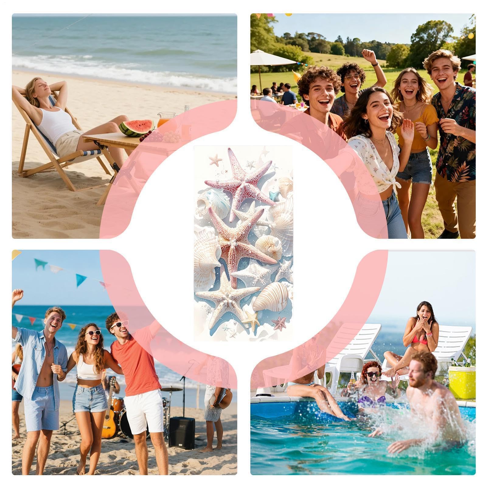 Ręcznik plażowy plecak 2 w 1 | duży szybkoschnący bez piasku | przenośny koc plażowy ręcznik z mikrofibry, dla mężczyzn lato podróż na zewnątrz kemping siłownia fitness basen park wodny nadmorski