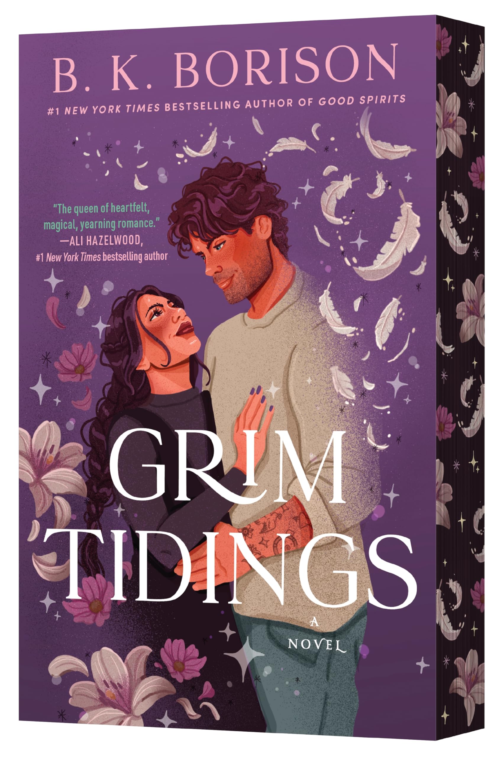 Cover of Grim Tidings: A Novel – A Grim Reaper x Guardian Angel Romance (Ghosted, 2)