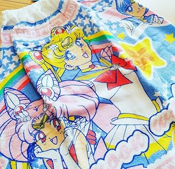 セーラームーン　バスタオル　平成レトロ 送料無料】セーラームーン バスタオル 廃盤 118cm×60cm - メルカリ