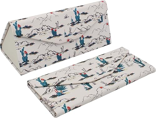 REAL SIC - Funda rígida plegable magnética para gafas de sol