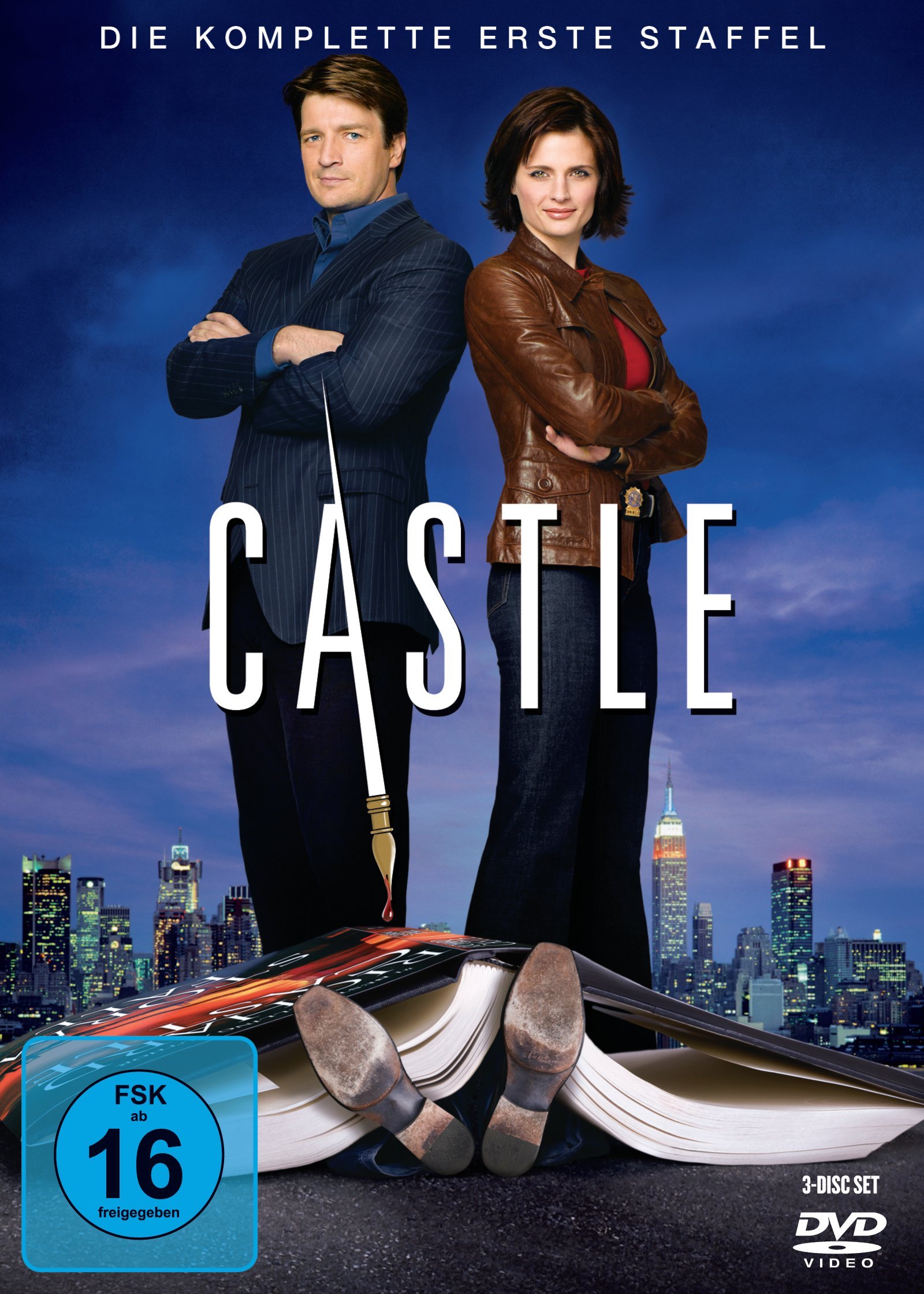 Castle - Staffel 1 [3 DVDs] Castle - Staffel 1 [3 DVDs] [Import allemand]
