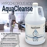 Vista 3 de Ácido hipocloroso 500PPM (jarra de 1 galón) para limpieza (profesionales dentales y médicos). Limpiador de superficies HOCL totalmente natural