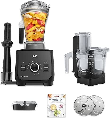 Vitamix Ascent X2 SmartPrep Kitchen System, Professional-Grade Blender, Stainless-Steel Blades,