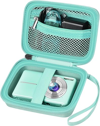 Funda compatible con cámara digital VAHOIALD FHD 1080Ppara CAMKORY Digital Point and Shootpara KODAK PIXPRO FZ45-BK 16MP Vloggingpara IWEUKJLOpara