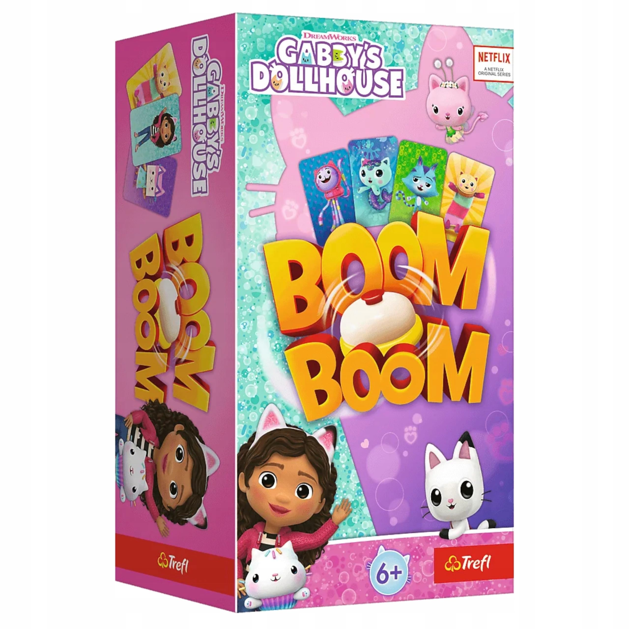 Jeu familial dynamique Boom Boom Gabby's Dollhouse par Trefl