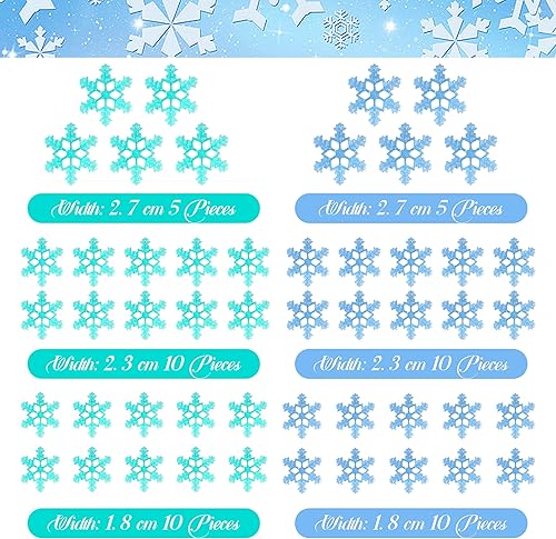 Miniatura 3 de Kit de relleno de jarrón flotante para manualidades, incluye 10000 cuentas de gel de agua, 80 perlas, 50 copos de nieve para decoración de fiestas