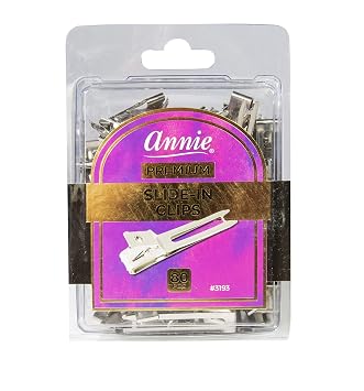 Annie Slide-in Clips, 80 Count