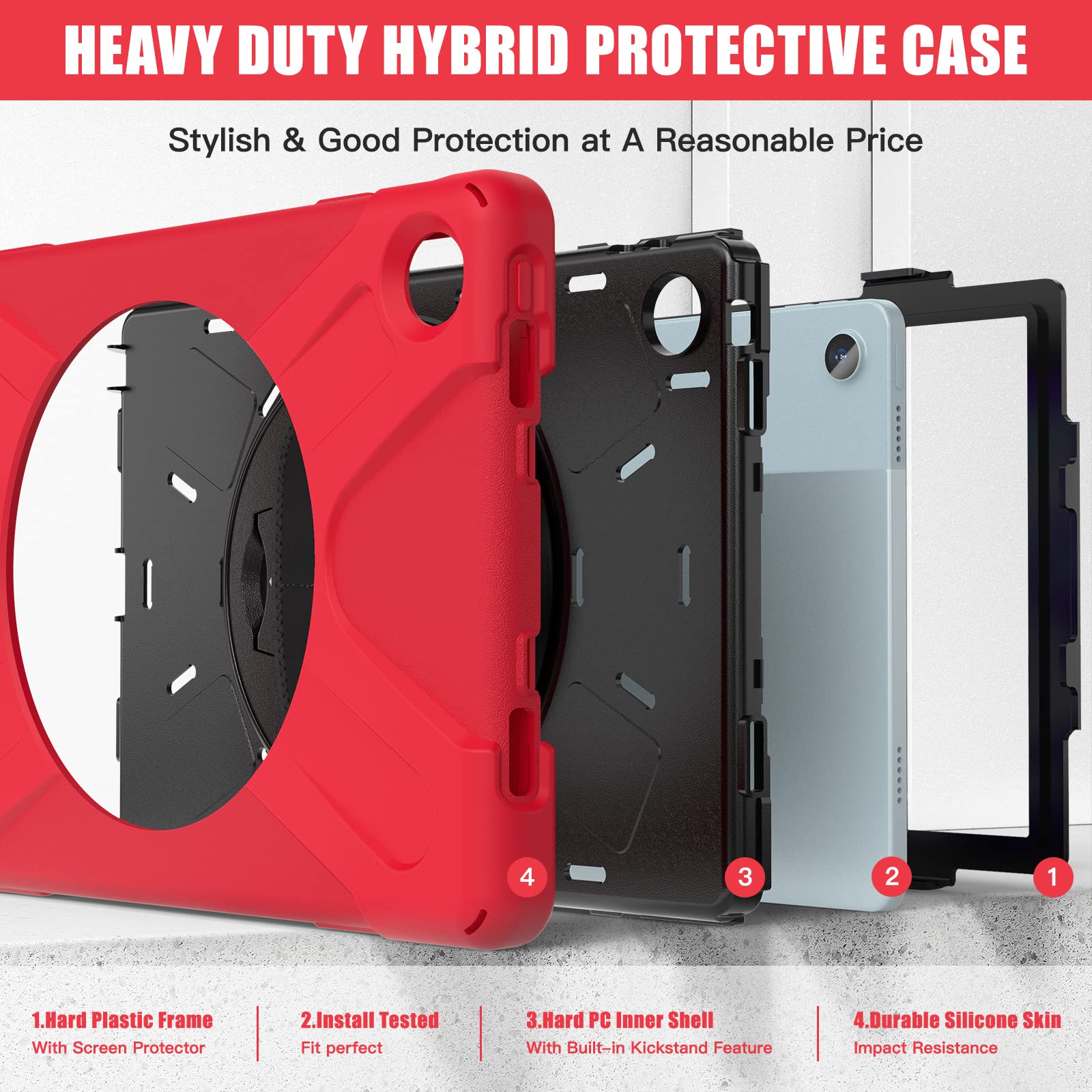 Penna Tablet Lenovo BOLELAW Custodia Per Lenovo Tab M10 Plus 3rd Gen 10.61 Penna Lenovo - Foto 8