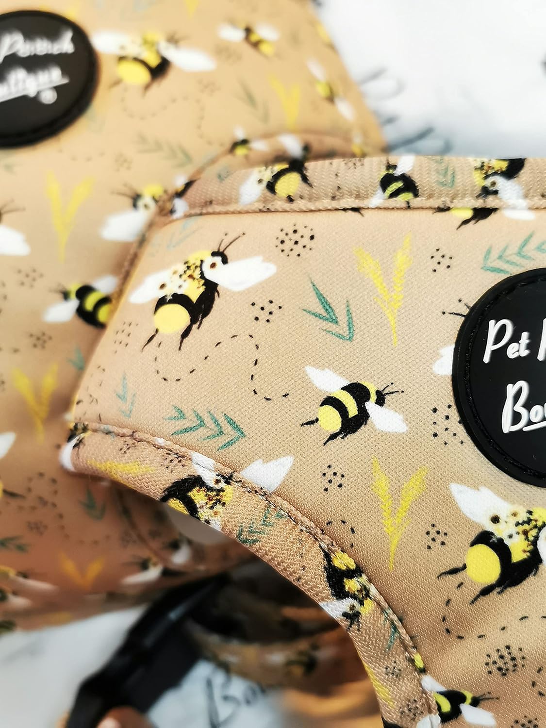 Pet Pooch Boutique Honey Bumble Bee Dog Harness XS