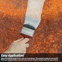 Vista 4 de FDC Rust Converter Ultra, Highly Effective Professional Grade Rust Repair Spray (1 Gallon)