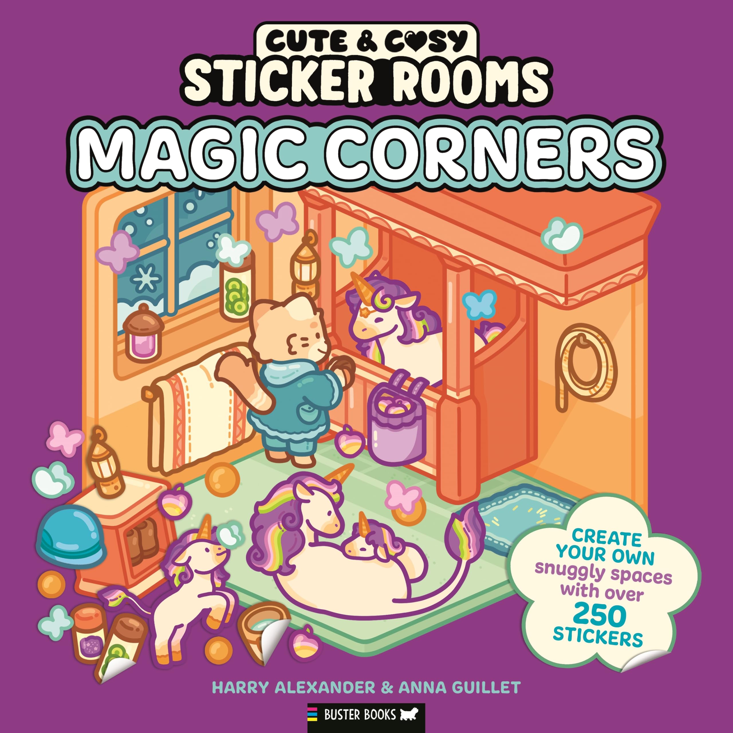 Sticker Rooms: Magic Corners (Cute & Cosy)