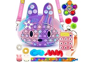 Pop Crossbody Purse Bags Fidget Toy Pack: A Vibrant Sensory Haven for Kids