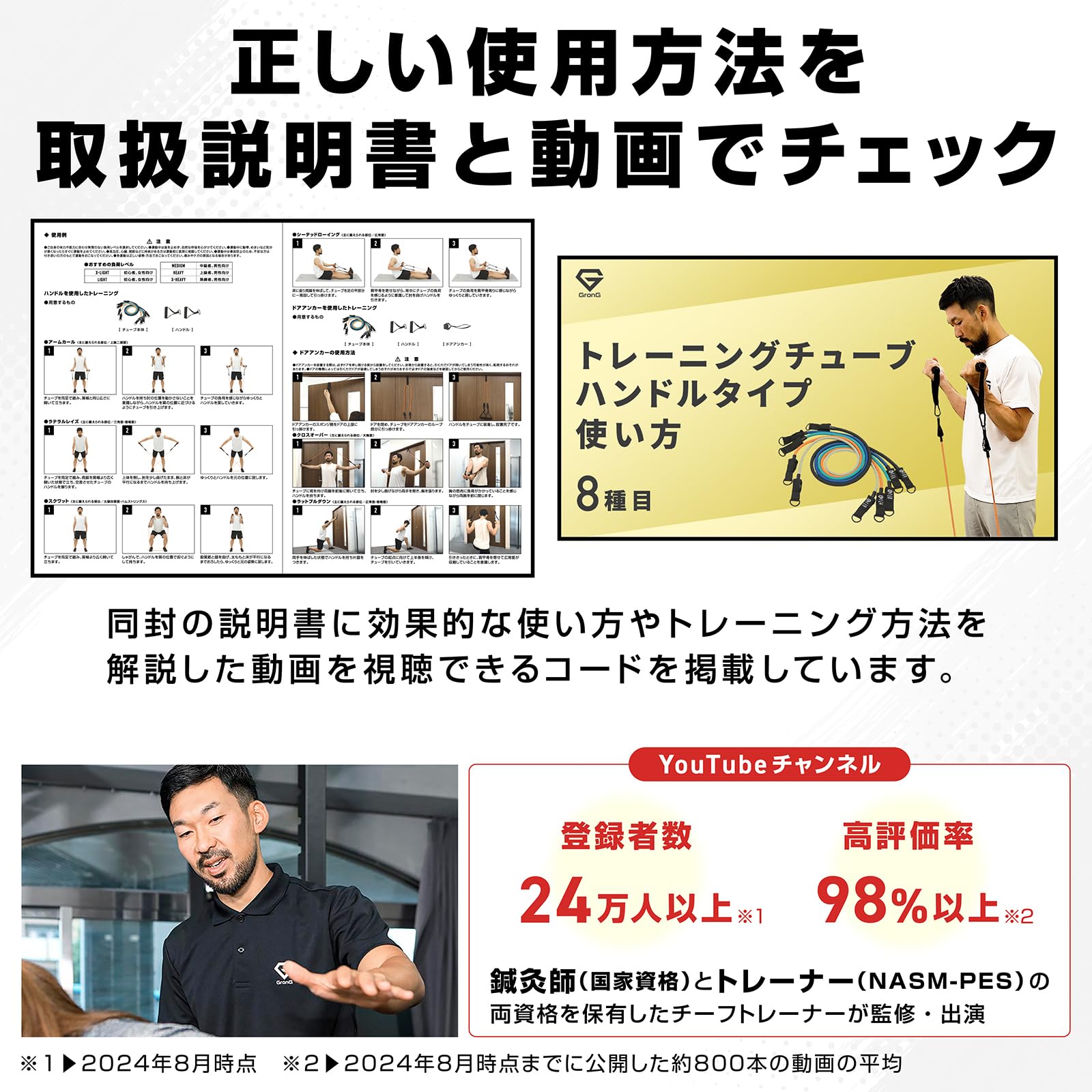 Amazon.co.jp: グロング GronGトレーニングチューブ チューブ 