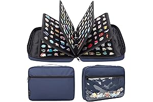 PACMAXI Enamel Pin Display Pages Storage Organizer