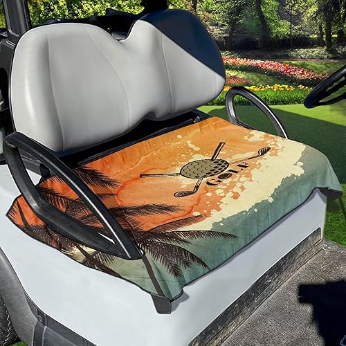 Miniatura 6 de Universal personalizado carrito de golf cubierta de asiento de verano al aire libre Anti-caliente Club Coche Coche Manta