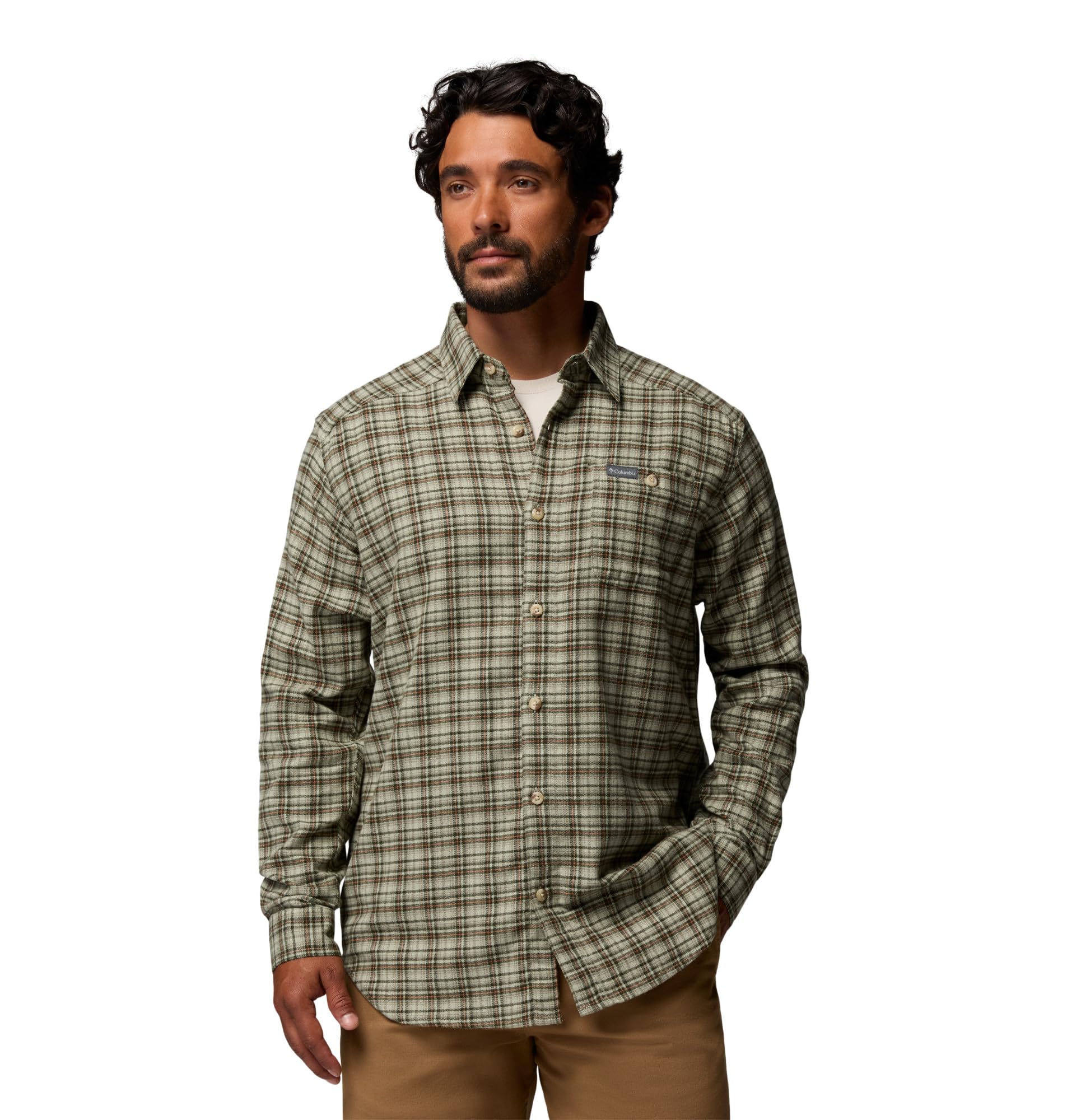 Men's Cornell Woods Flannel Long Sleeve Shirt