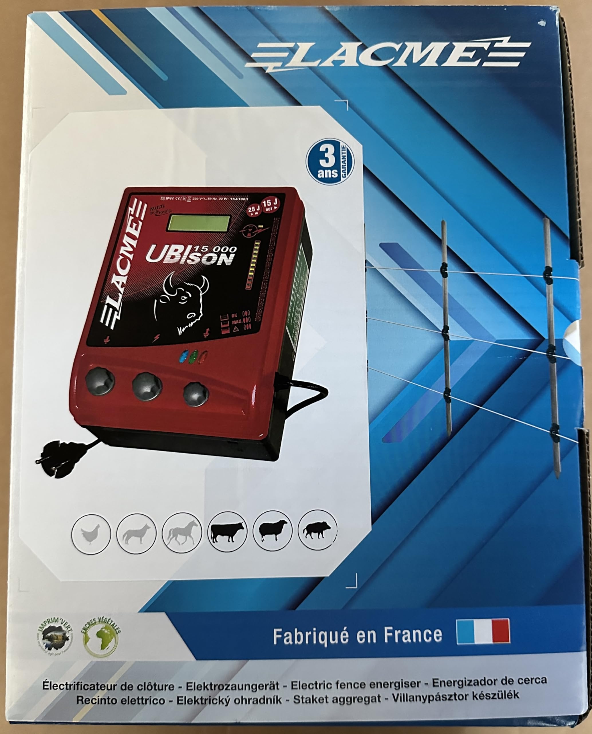 Secteur Lacme Ubison 15000