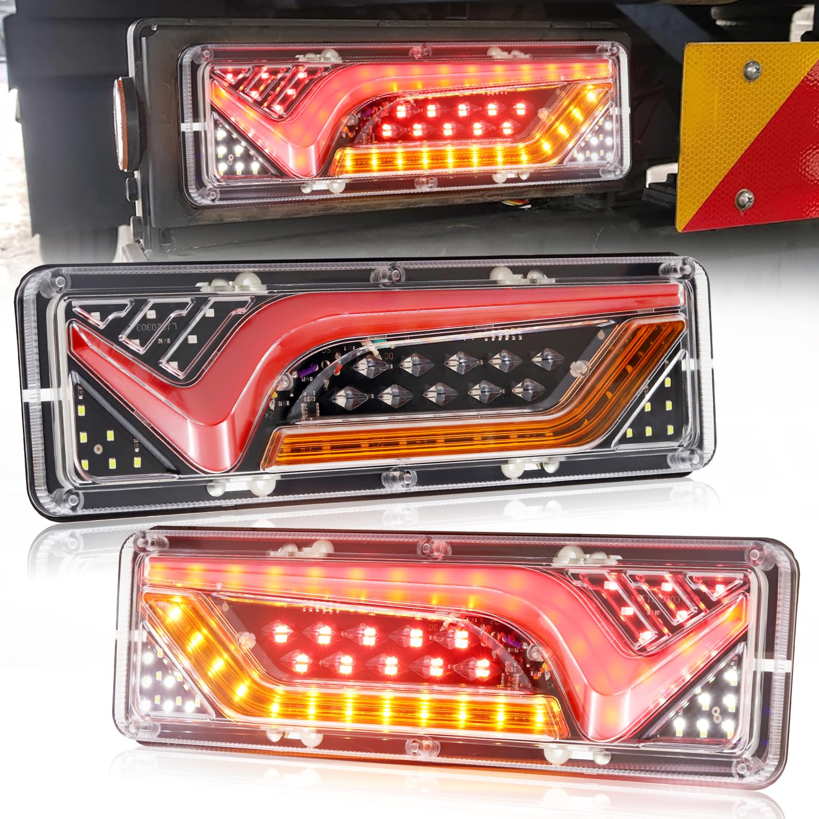 Fanali Posteriori Veicoli Industriali Semirimorchi | (2 - Foto 2